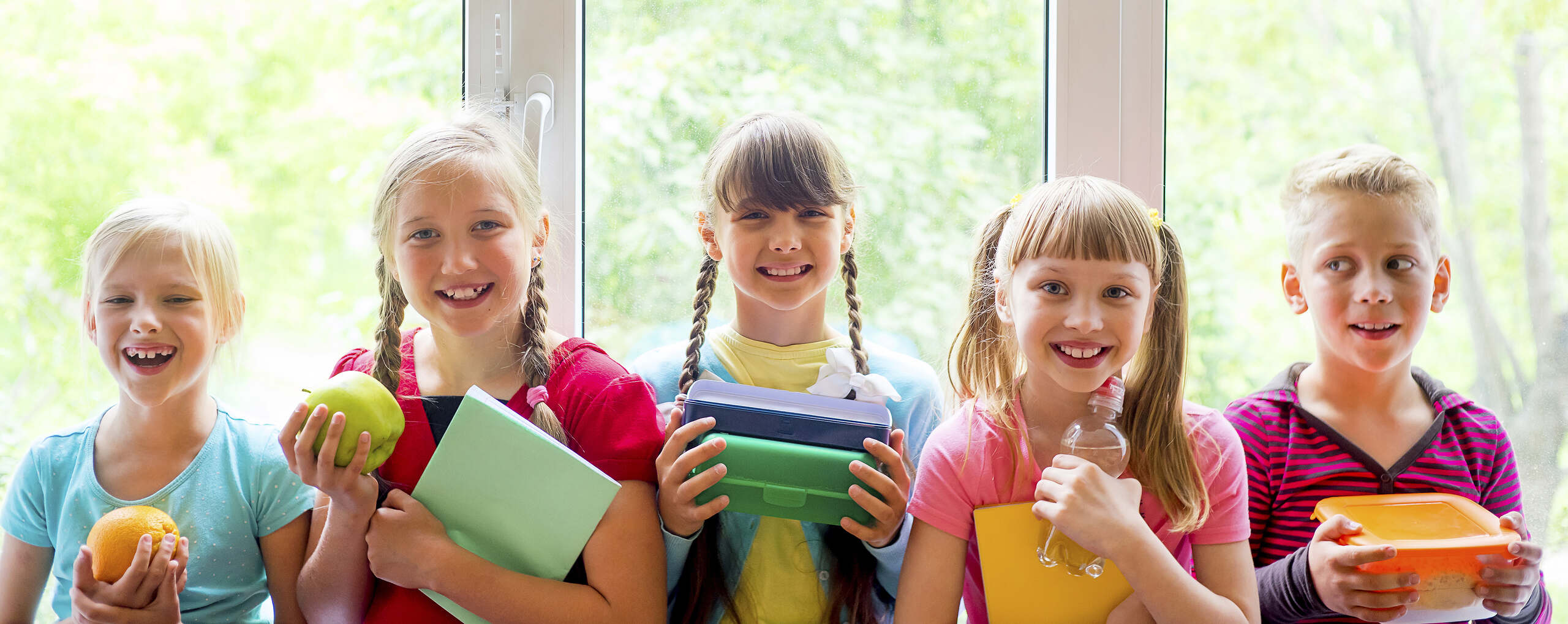 Kids at school